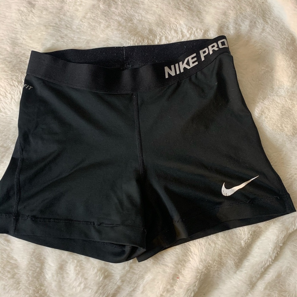 Nike Pro black shorts
